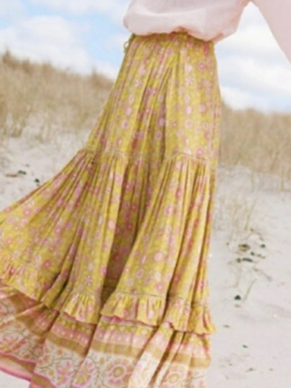 Spell & Gypsy -Dahlia Maxi Skirt - Bronze - Picture 3 of 8